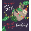 Picture of FOR A SUPER SON BIRTHDAY CARD